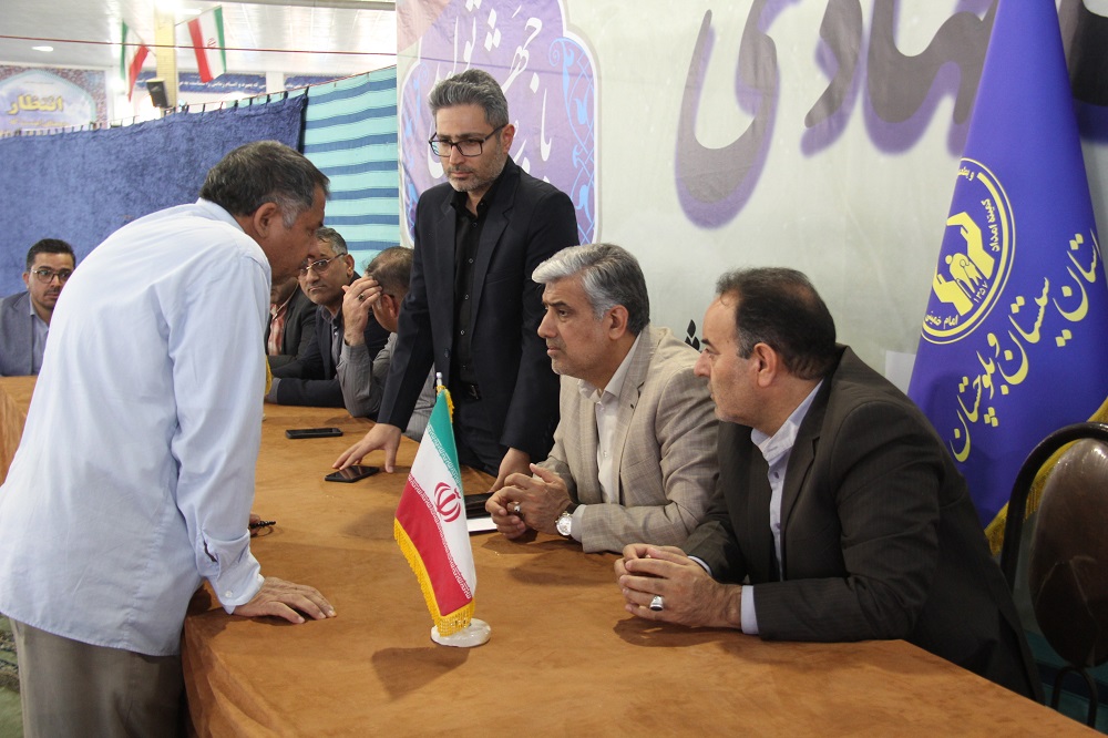 سخنرانی مدیرکل کمیته امداد سیستانوبلوچستان پیش از خطبههای نماز جمعه زاهدان
