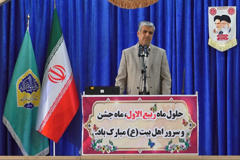سخنرانی مدیرکل کمیته امداد سیستانوبلوچستان پیش از خطبههای نماز جمعه زاهدان