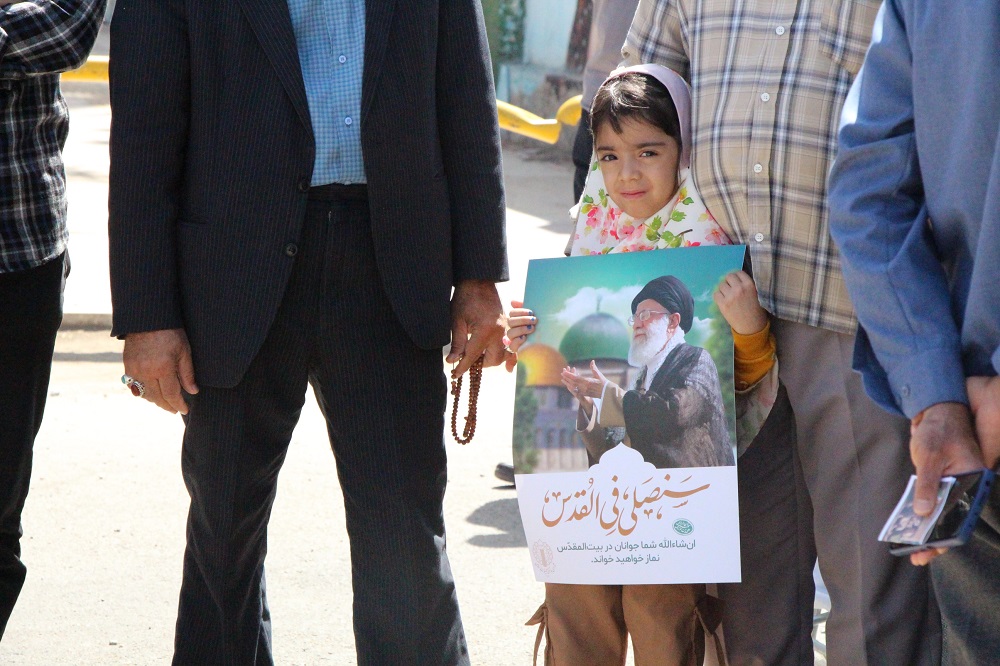 حضور امدادگران سیستان و بلوچستان در راهپیمایی روز قدس