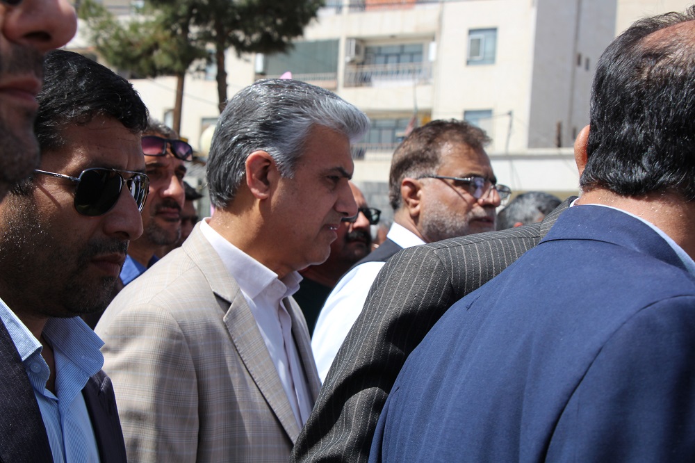 حضور امدادگران سیستان و بلوچستان در راهپیمایی روز قدس