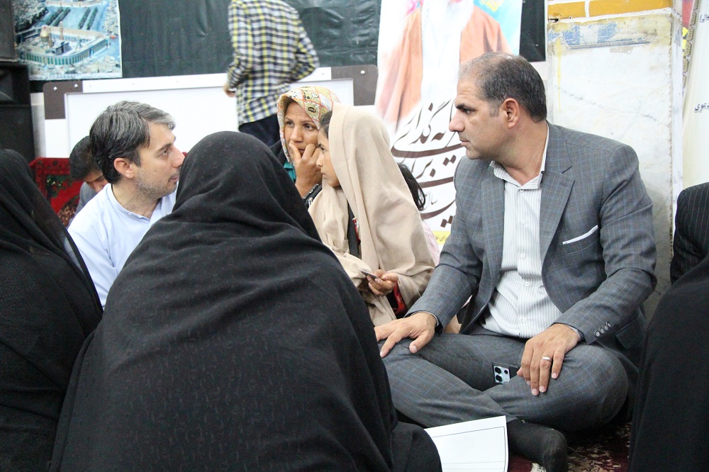 میز خدمت جهادی کمیته امداد در مناطق محروم زاهدان