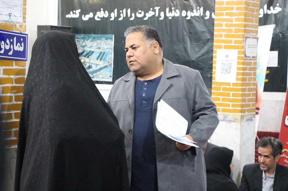 میز خدمت جهادی کمیته امداد در مناطق محروم زاهدان