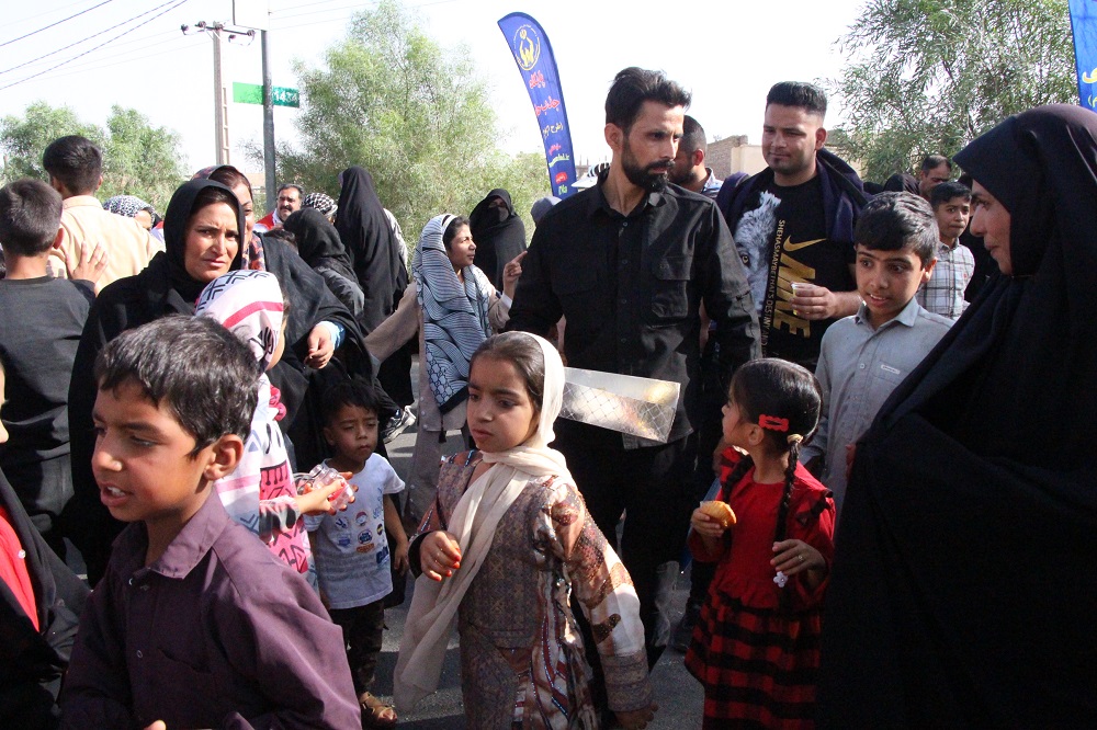 موکب پذیرایی از عاشقان غدیر در زاهدان