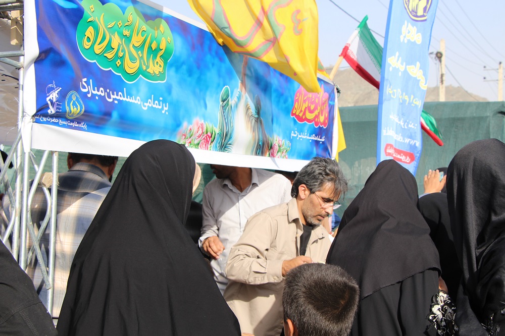 موکب پذیرایی از عاشقان غدیر در زاهدان