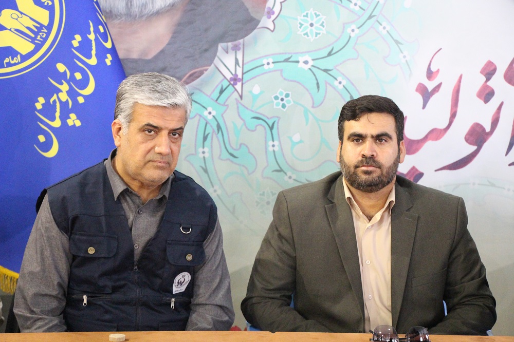 حضور بسیجیان کمیته امداد در راهپیمایی "جمعه خشم و نصر" زاهدان