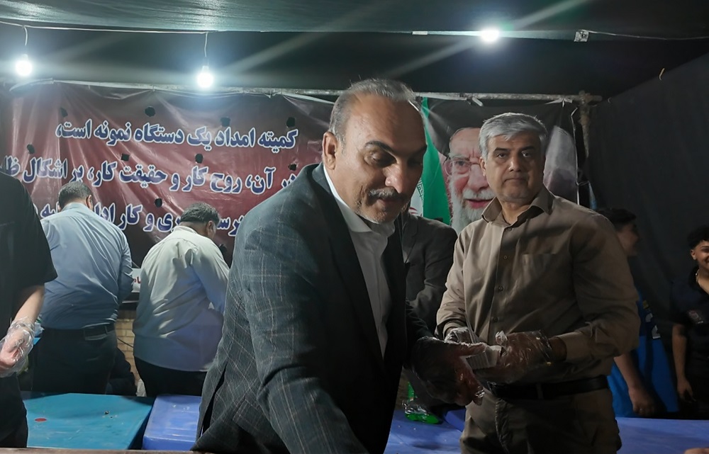 حضور نمایندگان مجلس شورای اسلامی در موکب کمیته امداد سیستان و بلوچستان