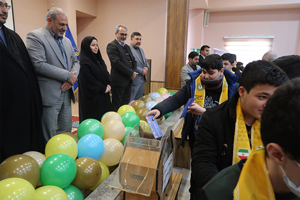 مراسم جشن نیکوکاری در مدارس اردبیل