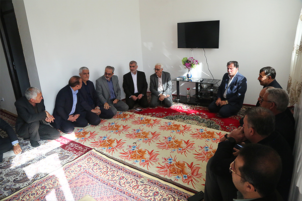 آیین کلنگزنی احداث 30 واحد مسکن مددجویی در استان اردبیل