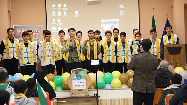مراسم جشن نیکوکاری در مدارس اردبیل