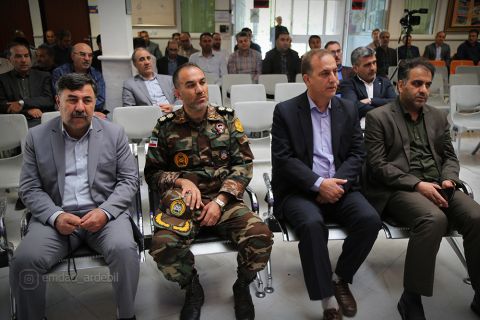 آیین بزرگداشت سالروز رحلت امام خمینی(ره) در کمیته امداد استان اردبیل1403/03/13