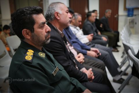 آیین بزرگداشت سالروز رحلت امام خمینی(ره) در کمیته امداد استان اردبیل1403/03/13