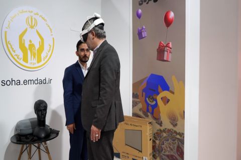 برپایی غرفه سامانه هوشمند امداد در نمایشگاه بین‌المللی الکامپ  (2)    1403/04/12