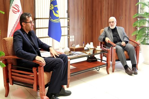دیدار رئیس کمیته امداد با نماینده حوزه انتخابیه مهاباد  1403/04/24