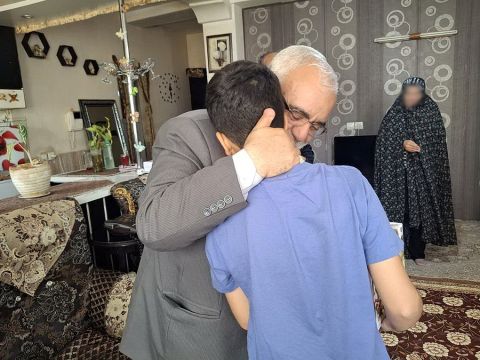 دیدار رئیس کمیته امداد با مددجویان شهرستان فیروزکوه  1403/05/04