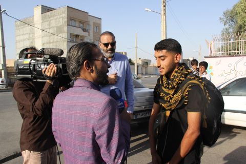 کاروان 100 نفری «رهسپاران عصر ظهور» سیستان‌وبلوچستان راهی کربلا شدند