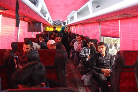 کاروان 100 نفری «رهسپاران عصر ظهور» سیستان‌وبلوچستان راهی کربلا شدند