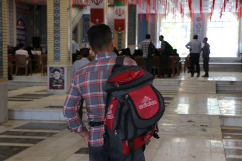 گزارش تصویری- اعزام 134 نفر از فعالان اجتماعی محلات کم برخوردارخراسان شمالی به کربلای معلی- مرداد ما