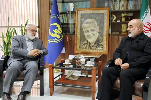 دیدار رئیس کمیته  امداد با استاندار سیستان و بلوچستان  1403/05/27