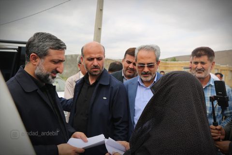ملاقات مردمی مدیرکل کمیته امداد استان اردبیل در شهرستان‌های گرمی و انگوت1403/05/18