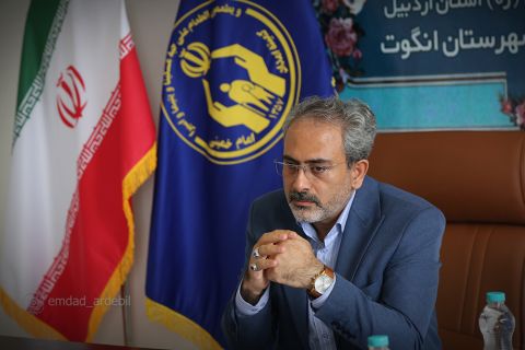 ملاقات مردمی مدیرکل کمیته امداد استان اردبیل در شهرستان‌های گرمی و انگوت1403/05/18