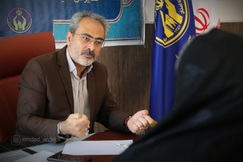 ملاقات مردمی مدیرکل کمیته امداد استان اردبیل در شهرستاان خلخال1403/05/20