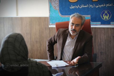 ملاقات مردمی مدیرکل کمیته امداد استان اردبیل در شهرستاان خلخال1403/05/20