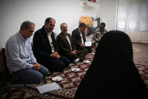 ملاقات مردمی مدیرکل کمیته امداد استان اردبیل در شهرستاان خلخال1403/05/20