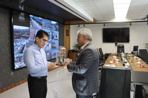 دیدار مدیرکل کمیته امداد استان اصفهان با مدیرعامل هلدینگ پتروپالایش اصفهان 1403/06/10