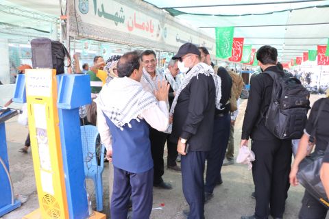 گزارش تصویری- سفر قائم مقام کمیته امداد به استان ایلام و مرز مهران