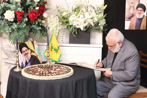 حضور رئیس کمیته امداد در دفتر حزب الله لبنان  1403/07/10