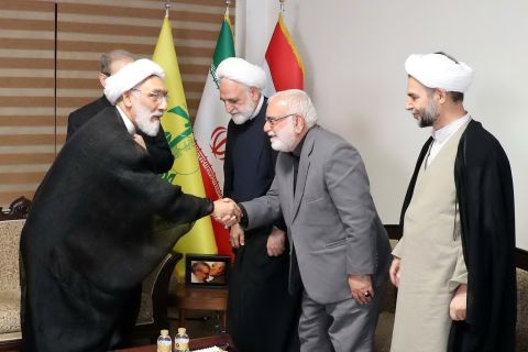 حضور رئیس کمیته امداد در دفتر حزب الله لبنان  1403/07/10