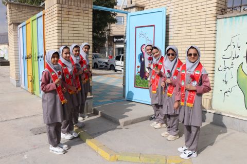 گزارش تصویری-آیین شور عاطفه ها در مدارس خراسان شمالی -  10 مهر ماه 1403 