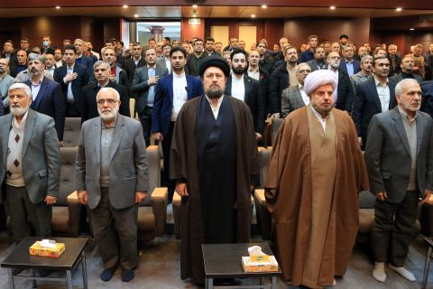 مراسم تجدید میثاق امدادگران کمیته امداد با آرمان های بنیانگذار کبیر انقلاب اسلامی 1403/11/17