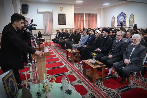 گزارش تصویری بازدید امام جمعه اردبیل از کانون فرهنگی تربیتی الغدیر1403/12/17