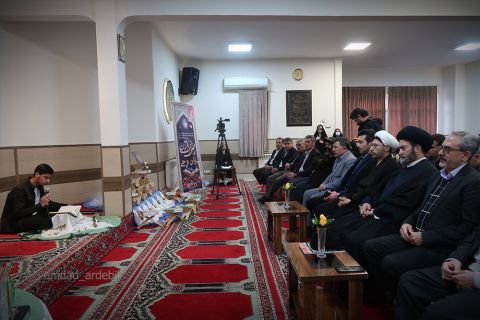 گزارش تصویری بازدید امام جمعه اردبیل از کانون فرهنگی تربیتی الغدیر1403/12/17