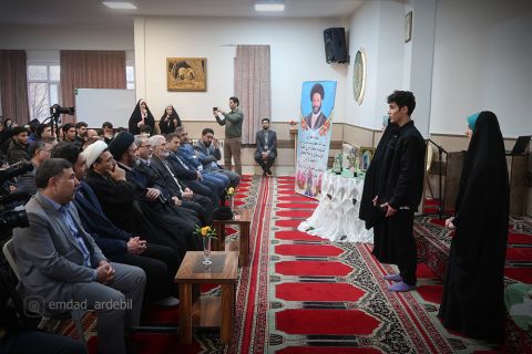 گزارش تصویری بازدید امام جمعه اردبیل از کانون فرهنگی تربیتی الغدیر1403/12/17