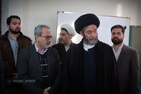 گزارش تصویری بازدید امام جمعه اردبیل از کانون فرهنگی تربیتی الغدیر1403/12/17