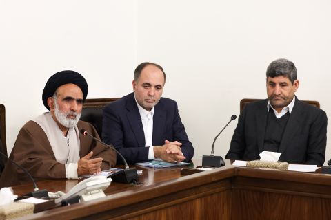 دیدار اعضای «شورای مركزی زكات» با معاون اول رئيس‌جمهور  1403/12/21