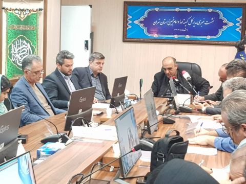 نشست خبری سیدابوالفضل پرپنچی، مدیر کل کمیته امداد استان تهران بعدازظهر شنبه ۲۵ اسفند ماه ۱۴۰۳ 