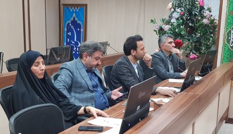 نشست خبری سیدابوالفضل پرپنچی، مدیر کل کمیته امداد استان تهران بعدازظهر شنبه ۲۵ اسفند ماه ۱۴۰۳ 