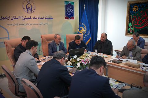 گزارش تصویری نشست خبری مدیرکل کمیته امداد استان اردبیل1404/01/24