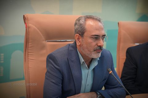 گزارش تصویری نشست خبری مدیرکل کمیته امداد استان اردبیل1404/01/24