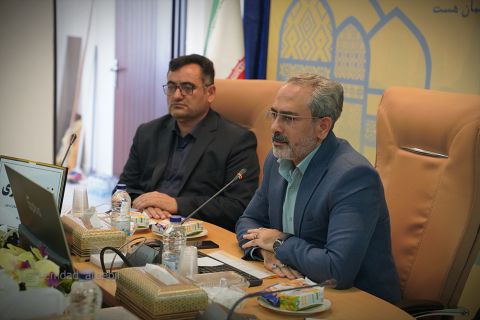 گزارش تصویری نشست خبری مدیرکل کمیته امداد استان اردبیل1404/01/24