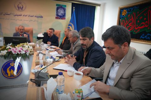 گزارش تصویری نشست خبری مدیرکل کمیته امداد استان اردبیل1404/01/24