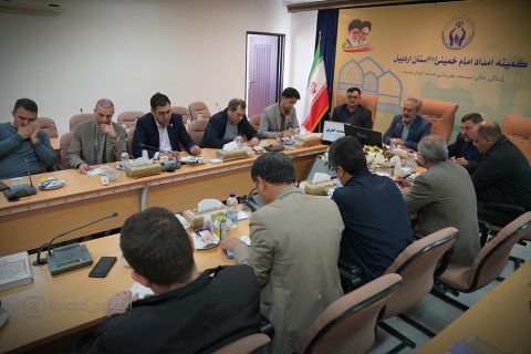 گزارش تصویری نشست خبری مدیرکل کمیته امداد استان اردبیل1404/01/24