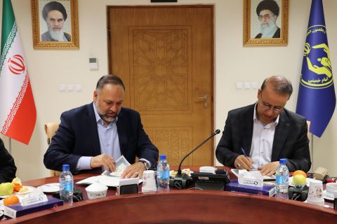 تفاهم نامه همکاری کمیته امداد و شرکت شایان دیزل1404/02/14