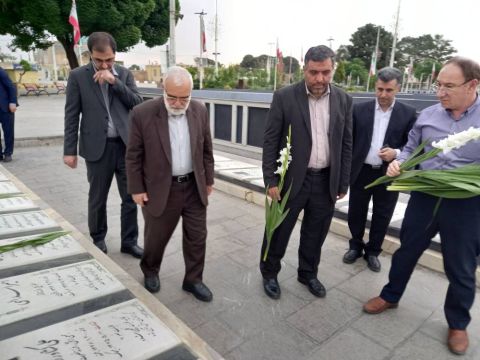 حضور  رئیس کمیته امداد در استان قزوین 1404/02/24