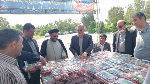آیین نذر قربانی در شهرستان ارومیه برگزار شد.