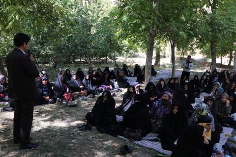 گزارش تصویری- دورهمی یکصد نفره سالمندان تحت حمایت کمیته امداد خراسان شمالی روستای فیروزه- 6 مهر 1404