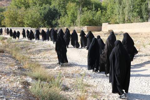 گزارش تصویری- دورهمی یکصد نفره سالمندان تحت حمایت کمیته امداد خراسان شمالی روستای فیروزه- 6 مهر 1404